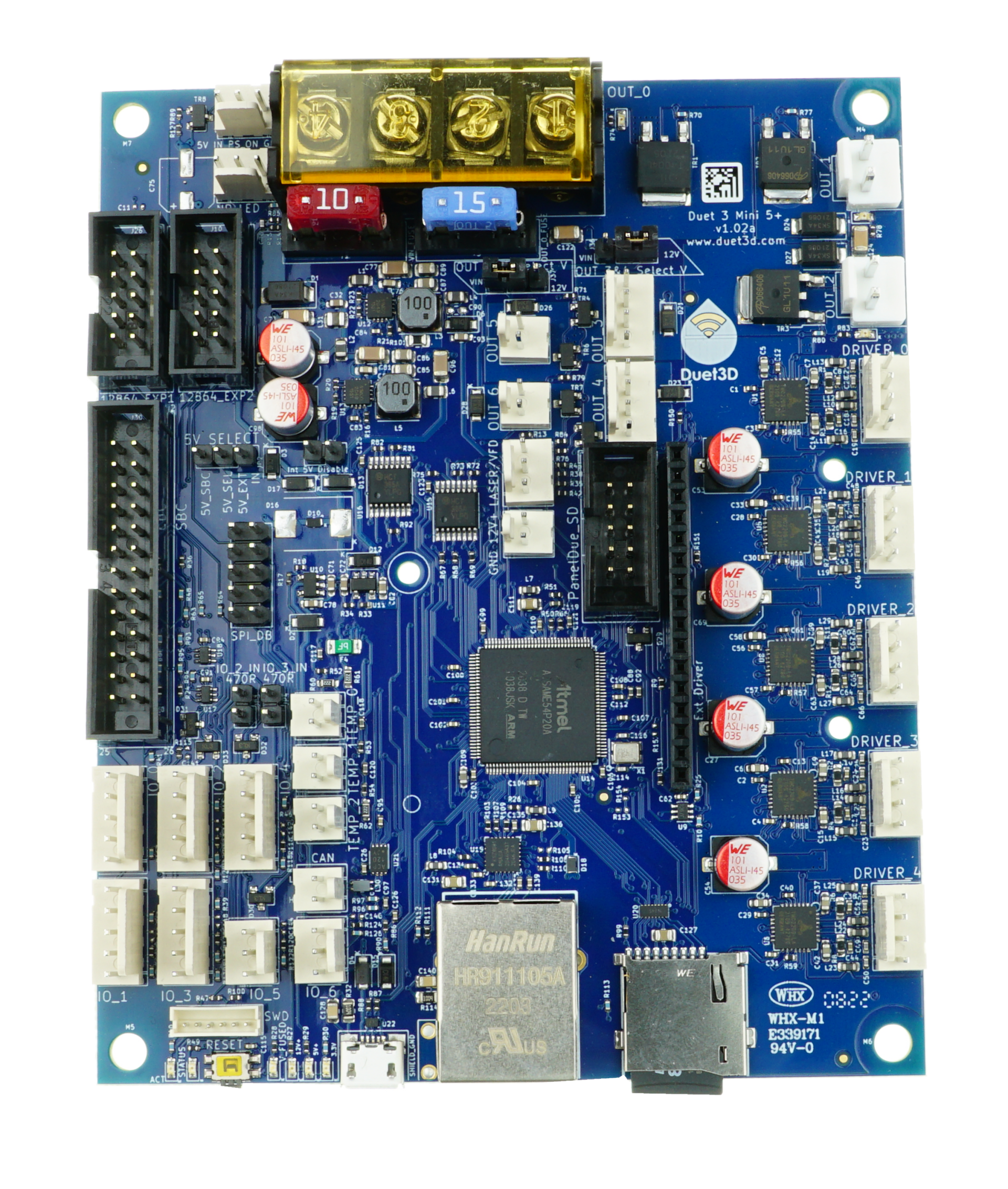 Duet 3 Mini 5+ Ethernet v1.03a